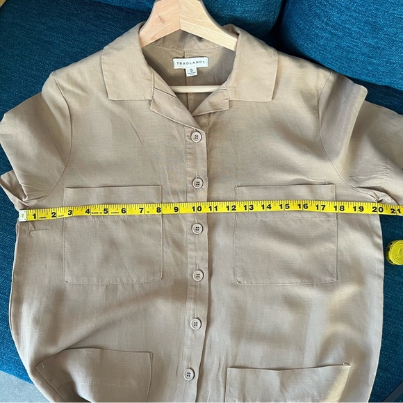 Tradlands Finn Jumpsuit, Sand, Size Small - Picture 10 of 14